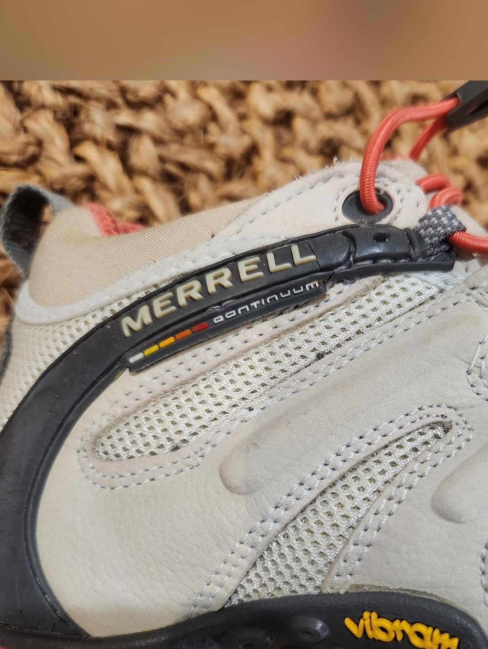 Merrell Chameleon II Stretch Womens 6.5 Grey Beige Continuum 83526 Performance - Picture 10 of 12